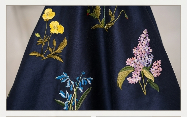 Pre Order: Midnight Garden Dress