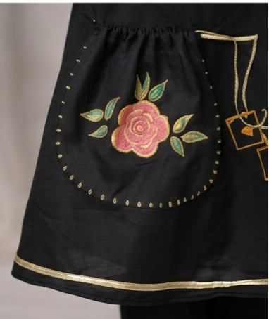 Pre Order:Zara Gul Black Set