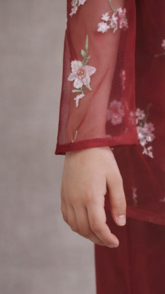 Pre Order: Crimson Rose Co-ord Set