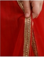 Pre Order: Aarohi Bridal Red Lehenga Set