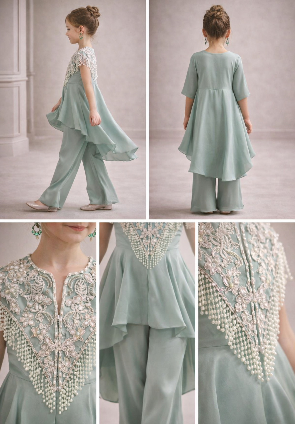 Pre Order: Garden Party Mint Set