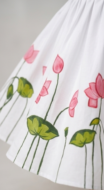 Pre Order: Lakshmi Lotus Dress