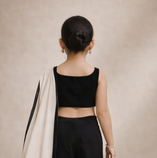 Pre Order: Pearl Shadow Saree