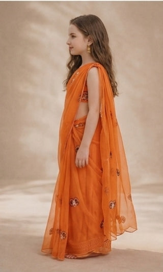 Pre Order: Kesari Utsav Saree