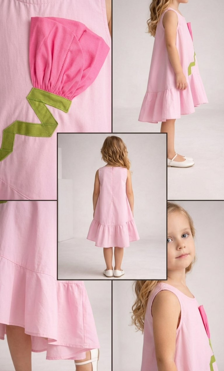 Pre Order: Blush Bloom Dress