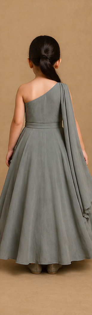 Pre Order: Silver Mist Gown