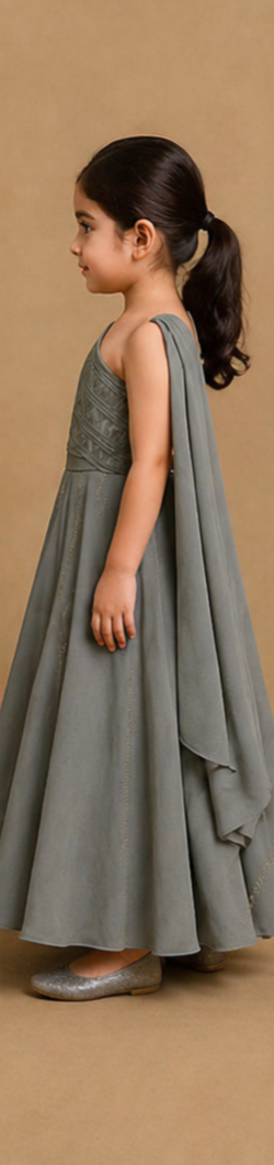 Pre Order: Silver Mist Gown