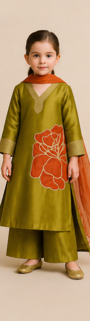 Pre Order: Aranya Bloom Kurta Set