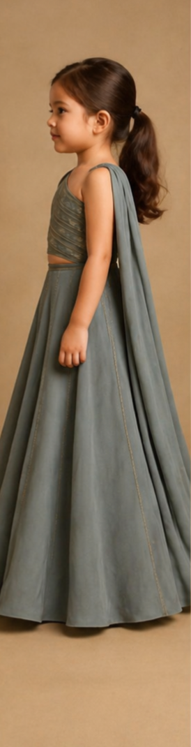 Pre Order: Moonmist Grace Lehenga Set