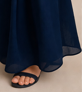 Pre Order: Moonlight Navy Palazzo Set