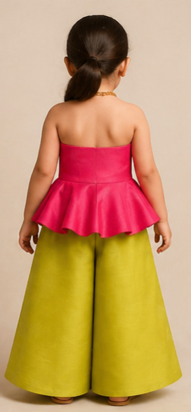 Pre Order: Gulabi Zest Peplum Set