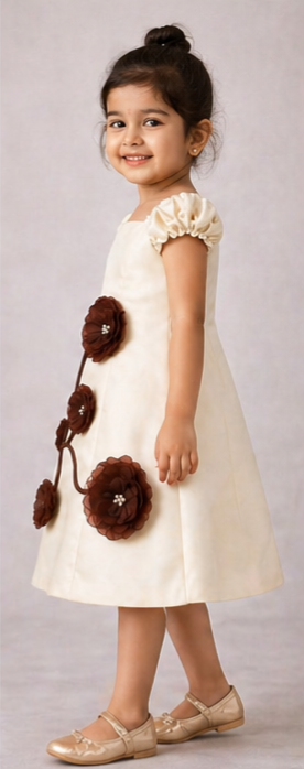 Pre Order: Cocoa Rose Garden Dress