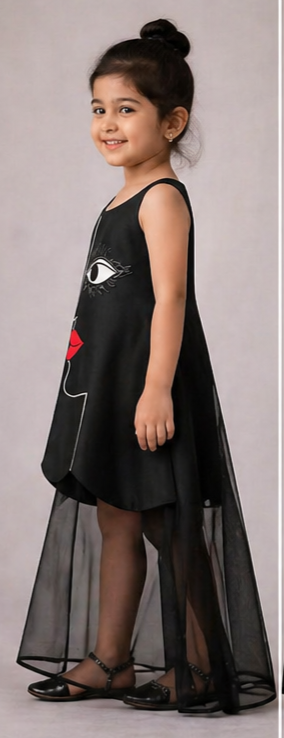 Pre Order: Mini Muse Face Art Dress