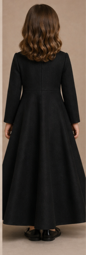 Pre Order: Black Woodland Princess Gown