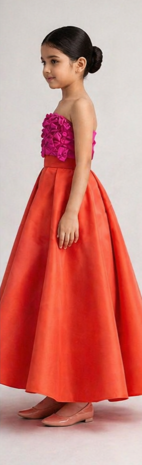 Pre Order: Rosette Sunset Gown