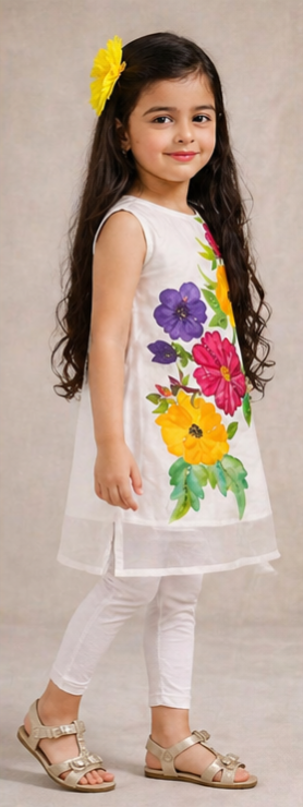 Pre Order: Garden Bloom Kurta Set