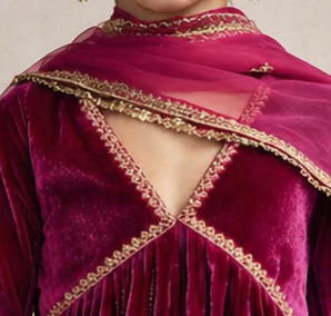 Pre Order: Shaam-e-Gulaab Anarkali Set