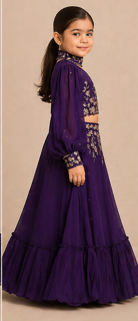 Pre Order:Noor-e-Jamuni  Lehenga Set