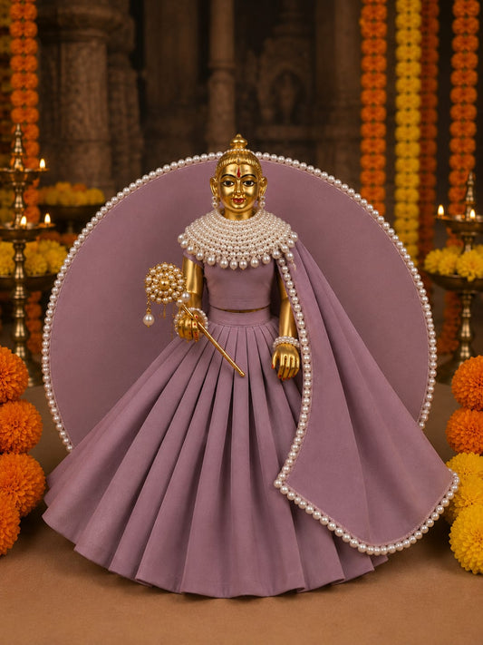 Amethyst Radha Ji Poshak