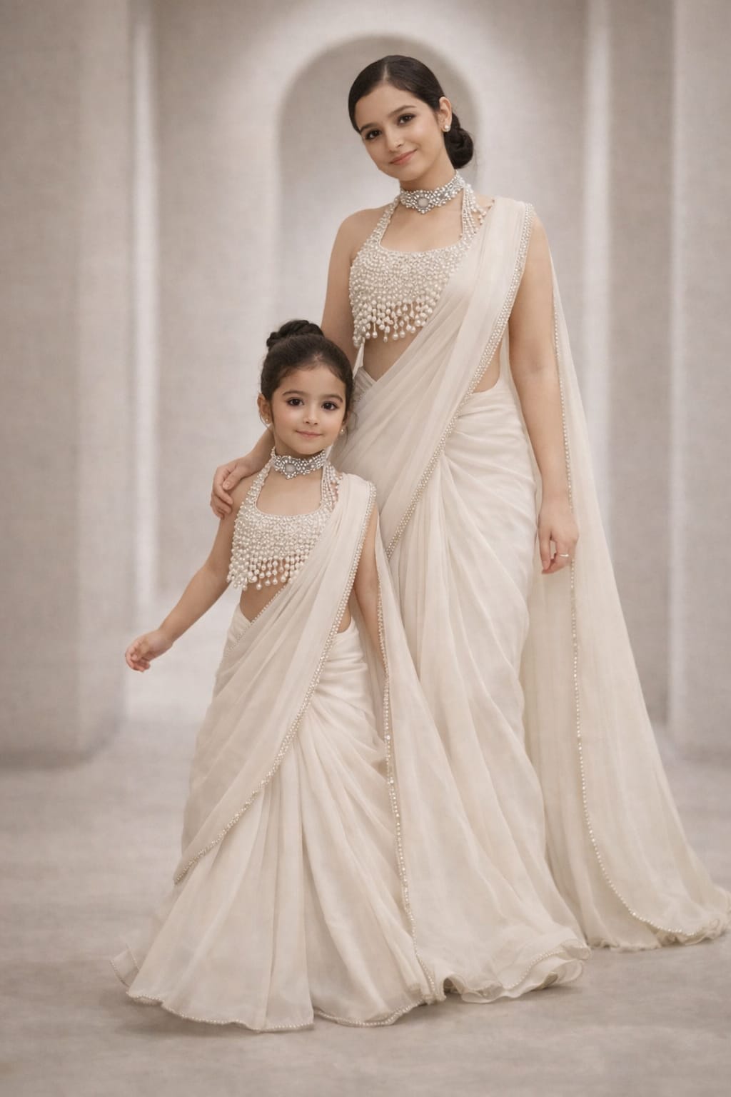 Pre Order: Pearl Noor Saree Set