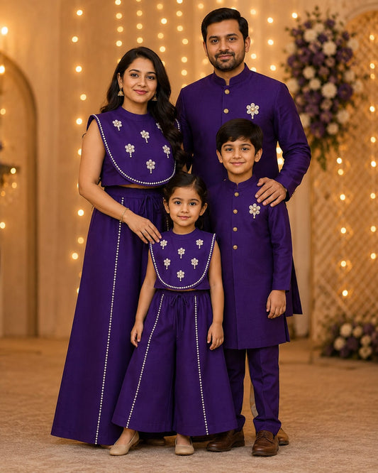 Midnight Violet Family Duo