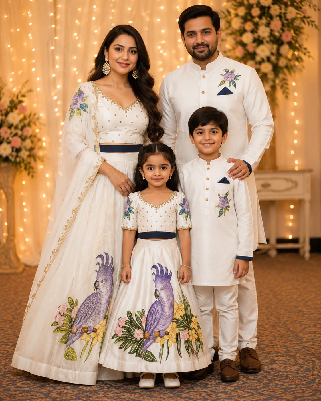 Girl : Feathered Elegance Family Set