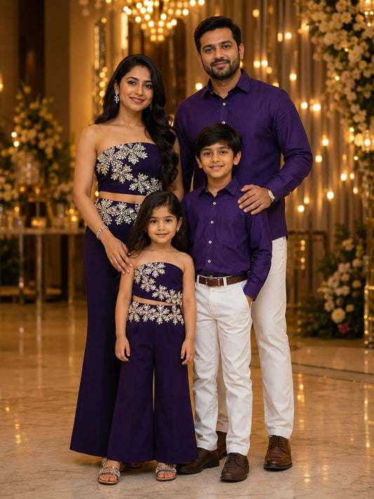 Purple Noir Family Set