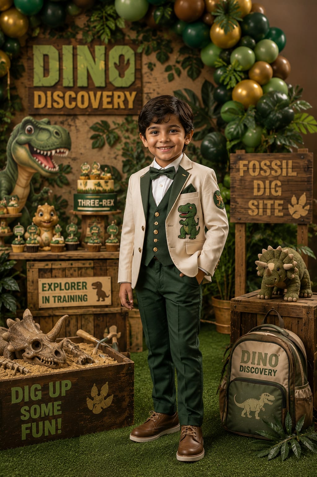 Pre Order: Dino Discovery Blazer Set
