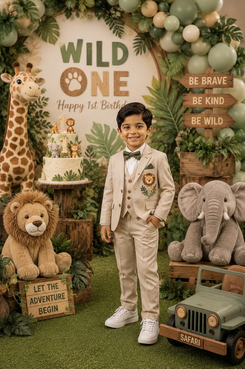 Pre Order: Safari Prince Blazer Set