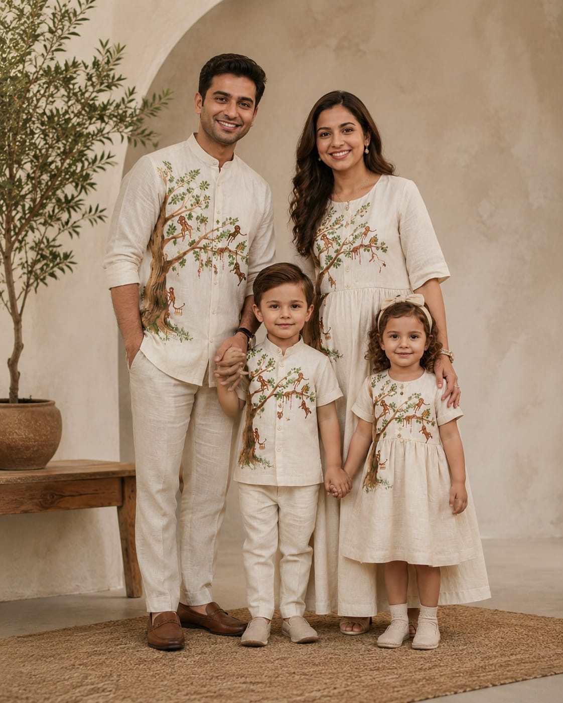 Monkey Mischief Family Set