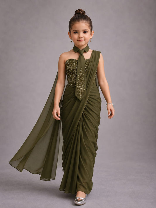 Pre Order: Olive Royale Designer Saree