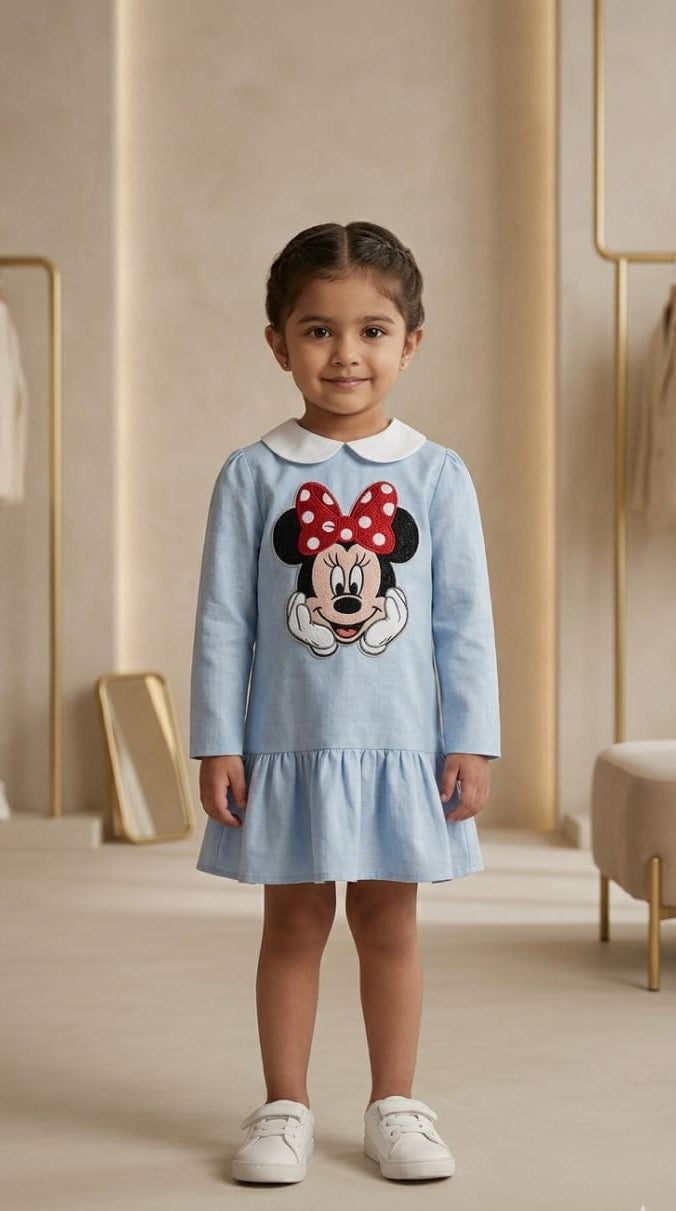 Pre Order: Polka Bow Charm Dress