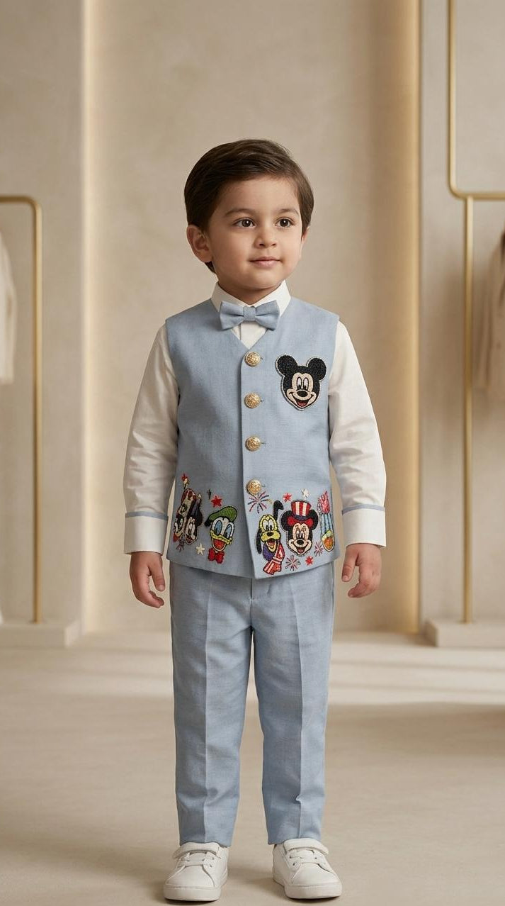 Pre Order: Mickey Royale Waistcoat Set