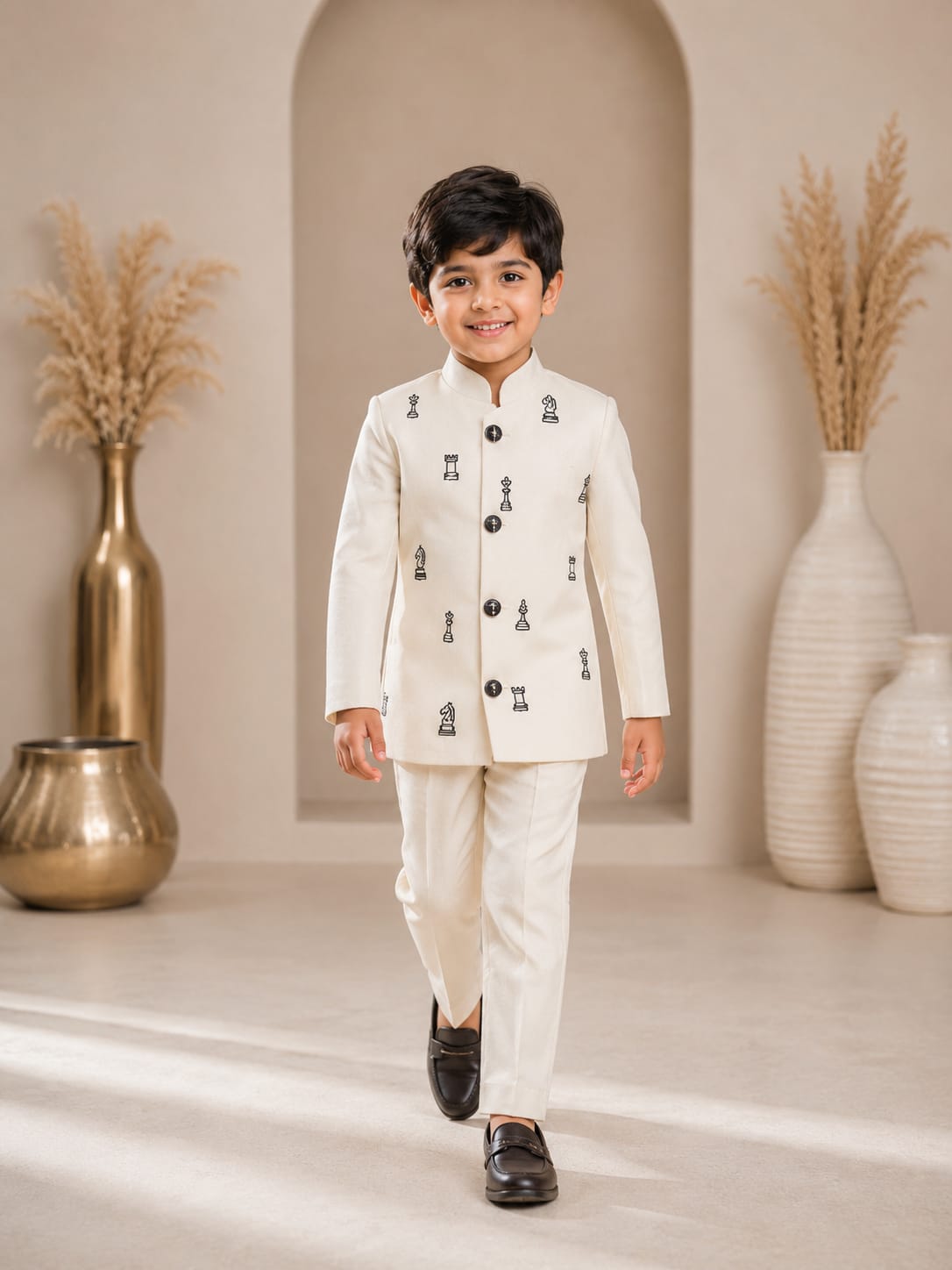 Pre Order: Royal Checkmate Sherwani
