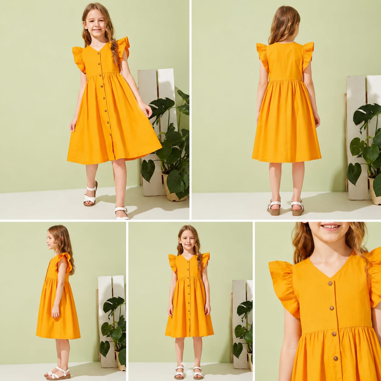 Pre Order: Sunflower Cotton Dress