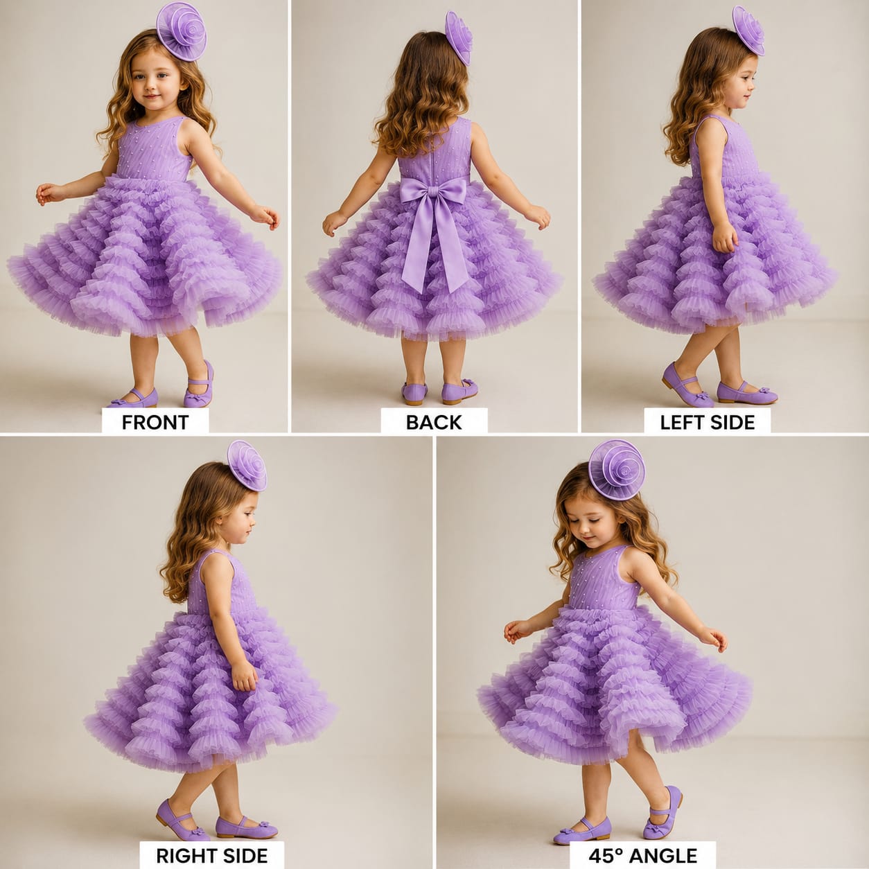 Pre Order: Swirl One Shoulder Frilled Dress