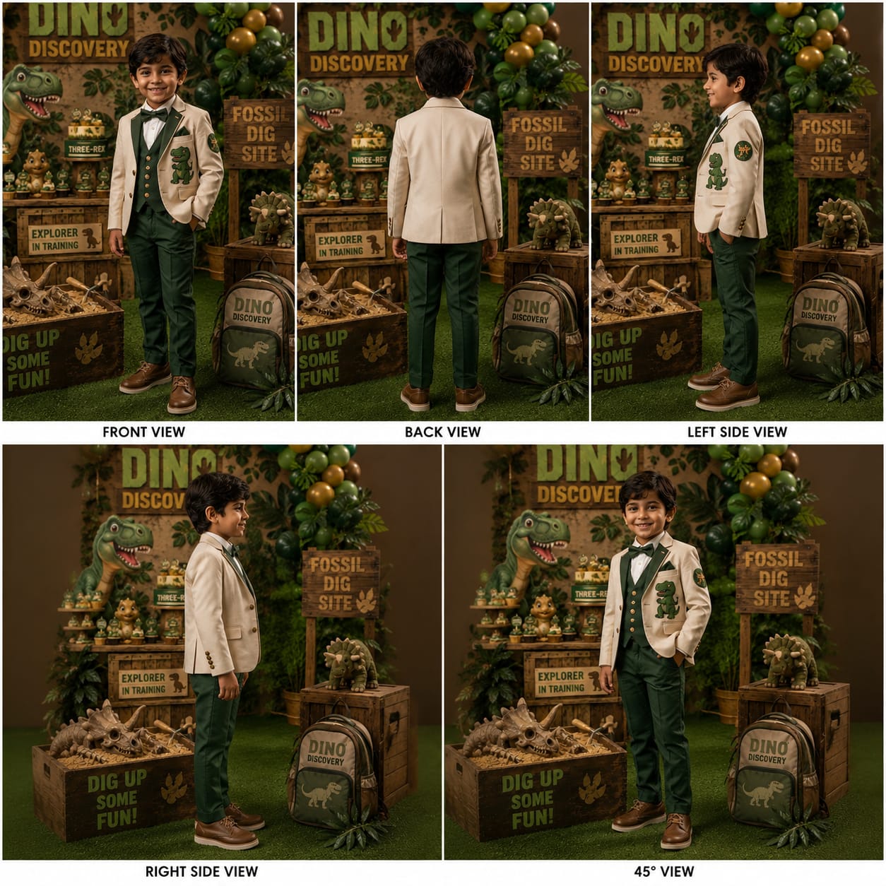 Pre Order: Dino Discovery Blazer Set