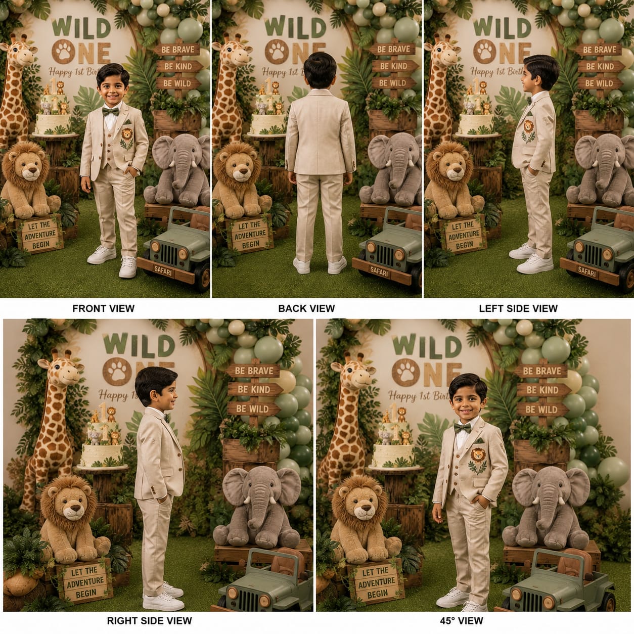 Pre Order: Safari Prince Blazer Set