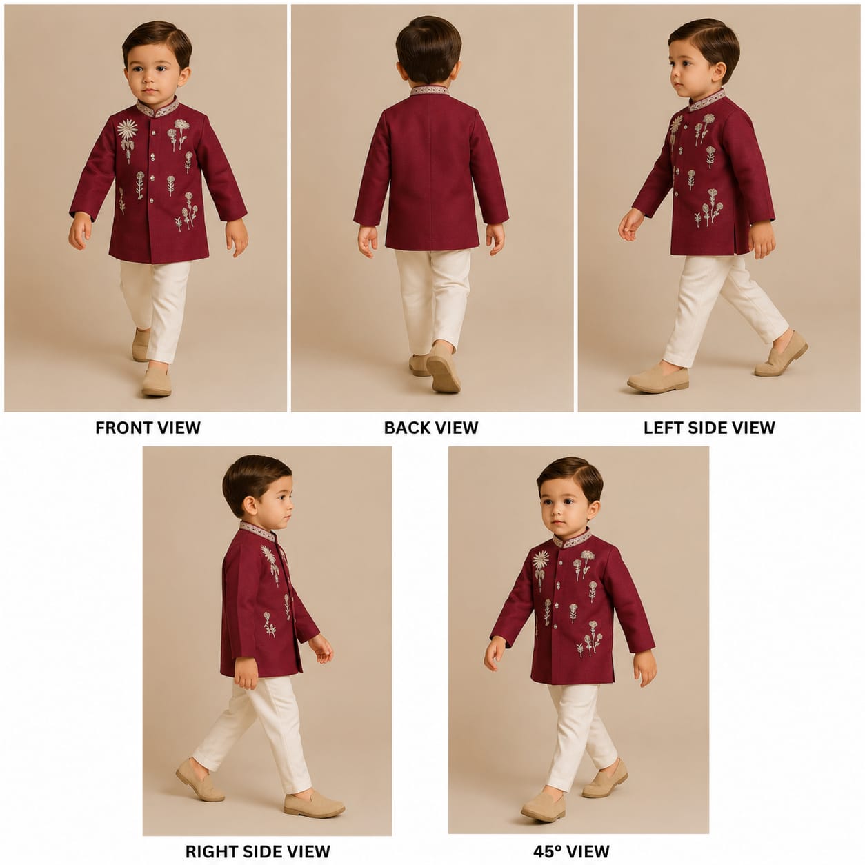 Pre Order: Luxe Embroidered Kurta And Pyjama