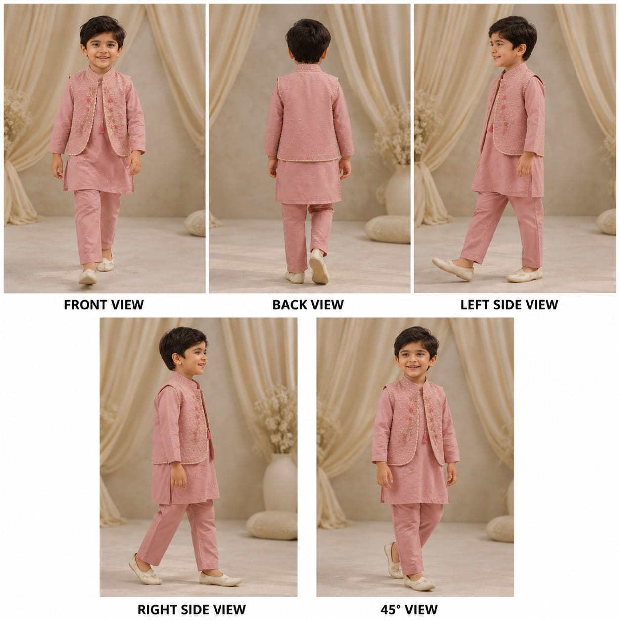 Pre Order:Blush Blossom Kurta Set