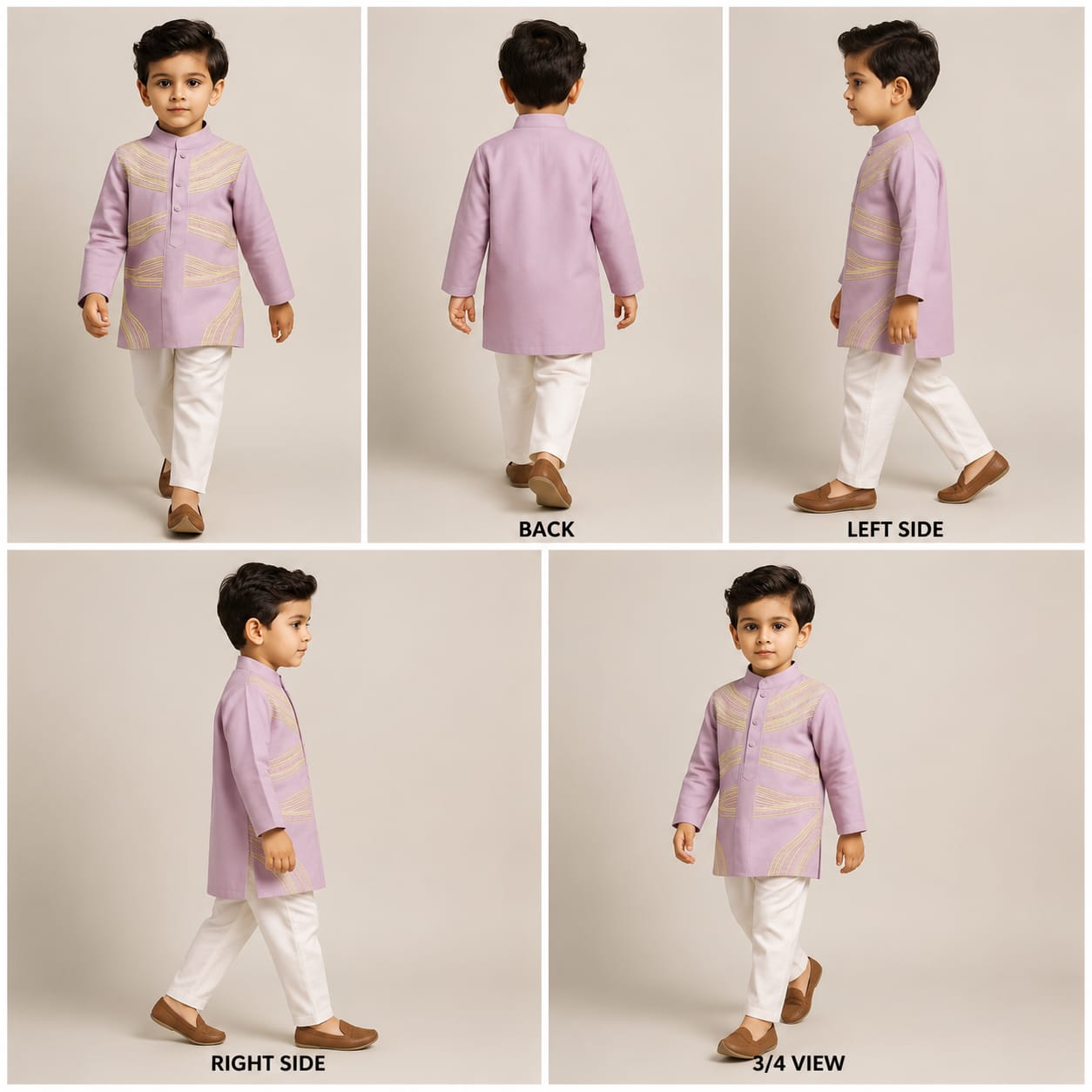 Pre Order: Embroidered Kurta And Pyjama