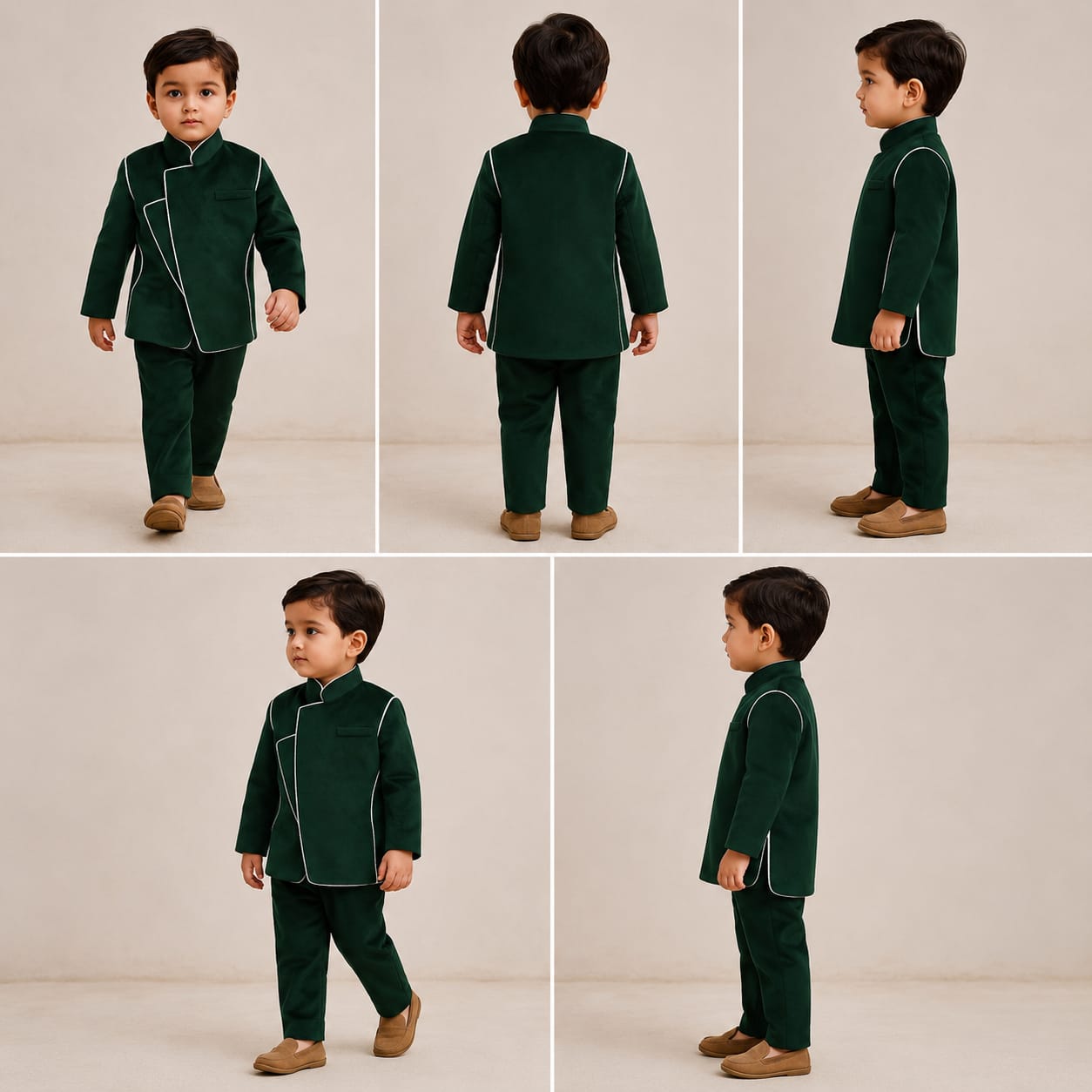Pre Order: Green Velvet Stylish Blazer