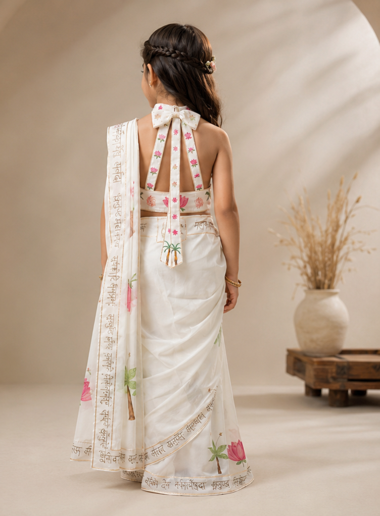 Pre Order: Shloka Petals Saree