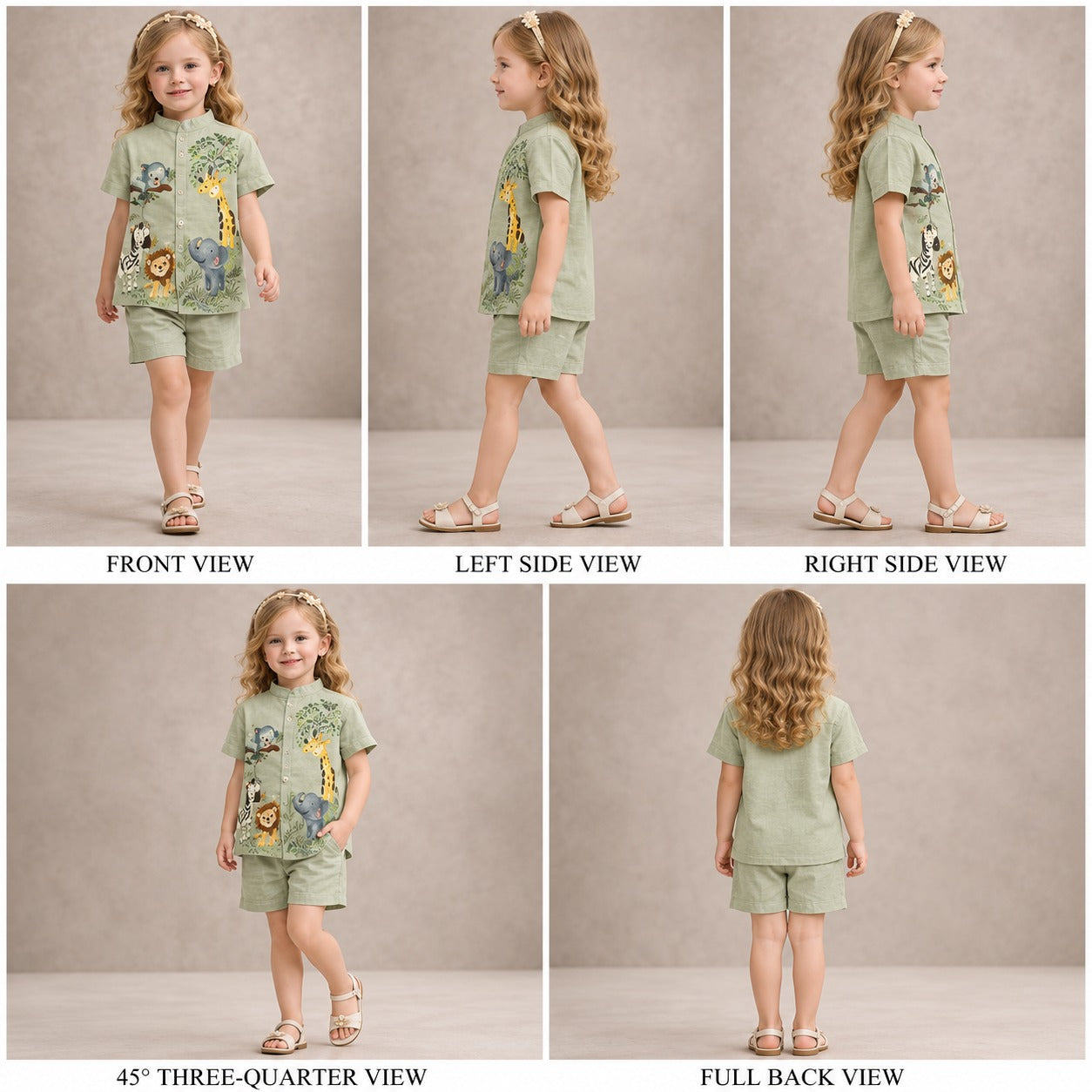 Pre Order: The Mini Safari Clan Co-ord Set