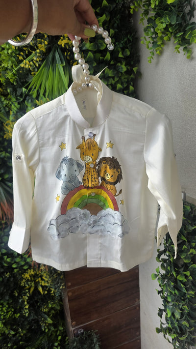 Pre Order: Safari Rainbow Prince Coord Set