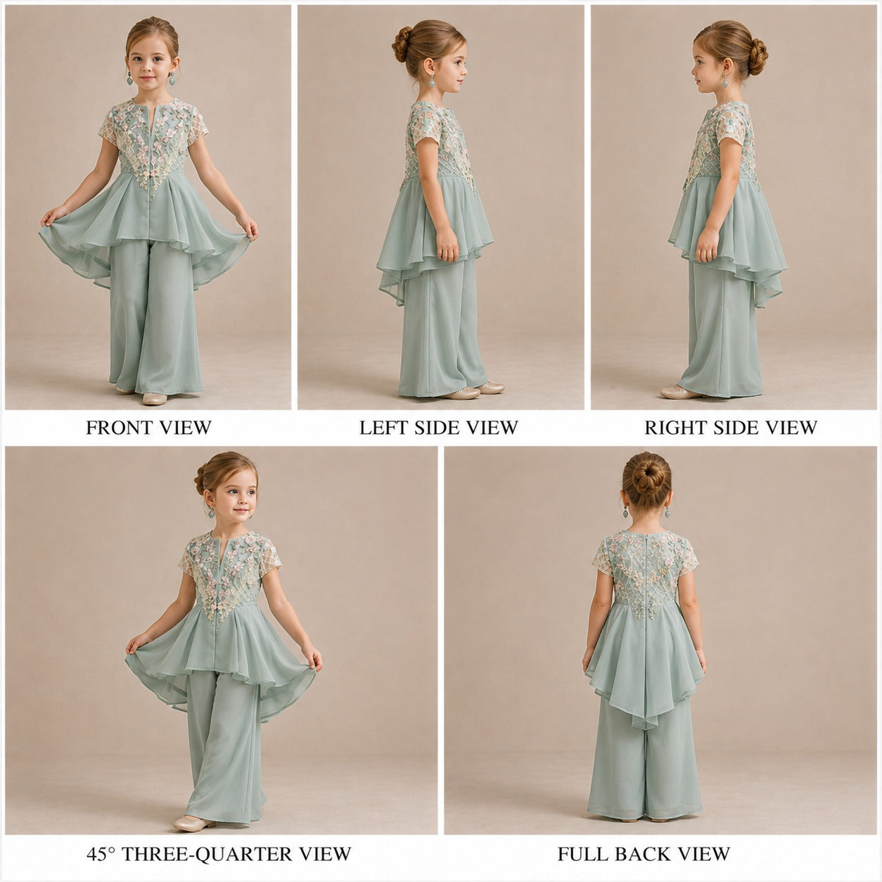 Pre Order: Garden Party Mint Set