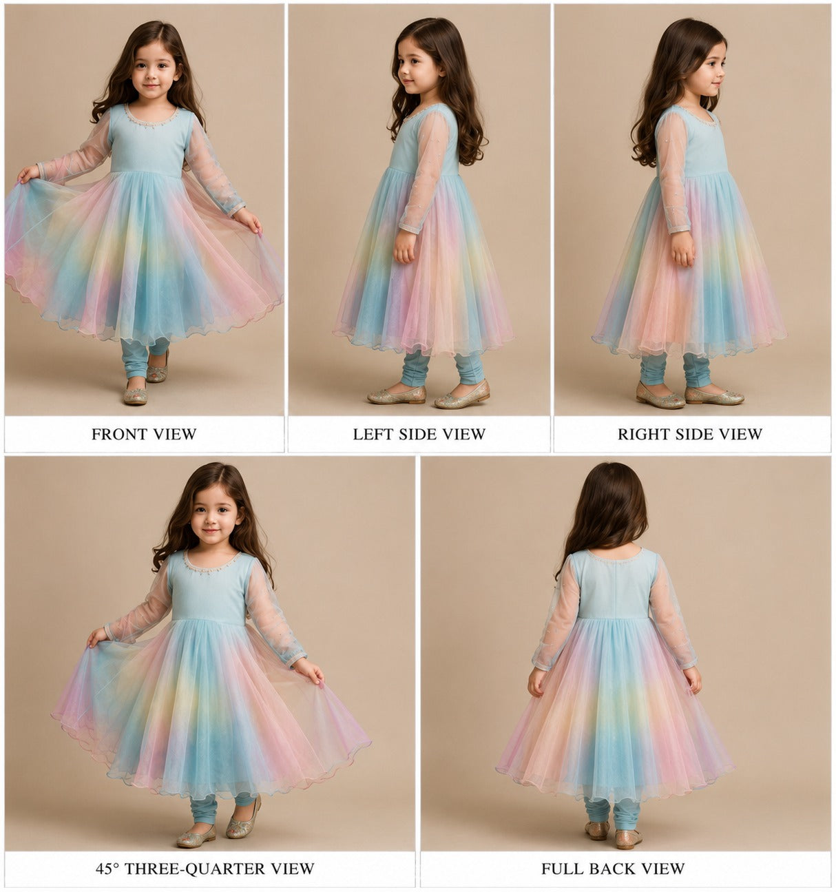 Pre Order:Candy Orgenza Anarkali Set