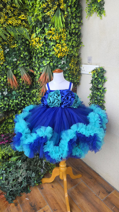 Pre Order: Ocean Bloom Party Dress