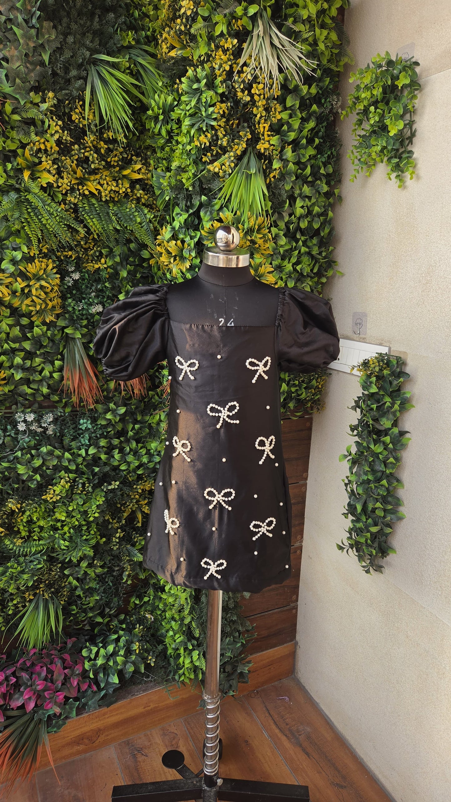 Pre Order: Black Bow Dress