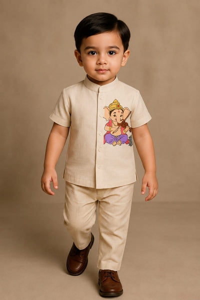 Pre Order: Bansuri Ganesh Coord Set